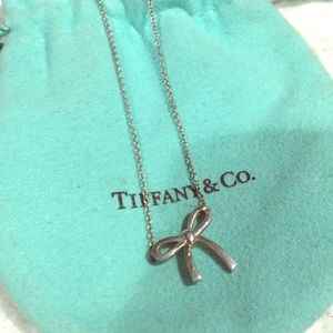Tiffany and Co bow necklace